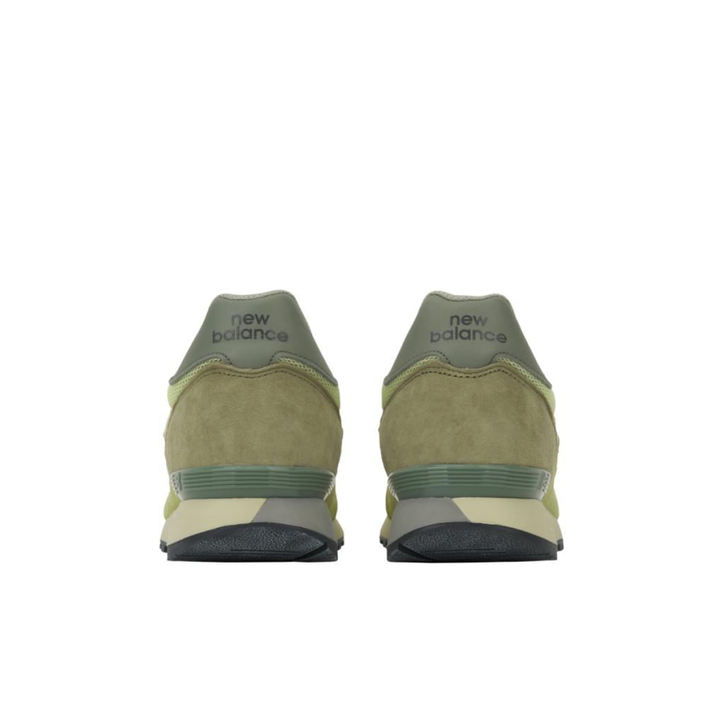 AURALEE x New Balance 475 Aloe Wash Beechnut Unisex Sneaker Yellow Lily-Pad U475AR