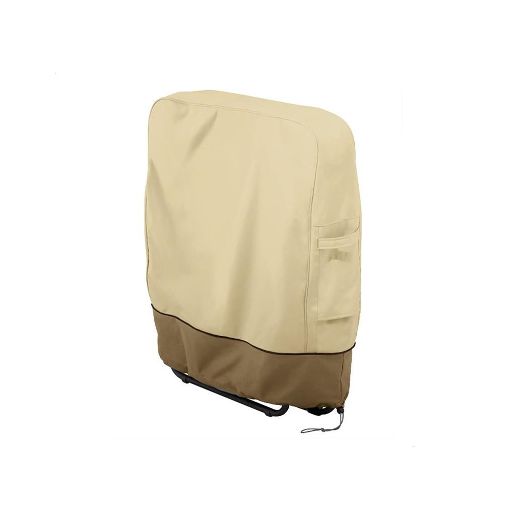 

OxfordCloth Folding Chair Cover Premium Windproof And UV-resistant Folding Chairs Protective Cover