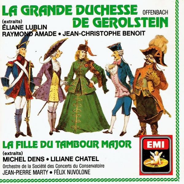 

CD OFFENBACH - La Fille Du Tambour CDM7634152 EMI 1989 Germany Classical Used