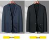2025 Spring/Summer Men's Breathable Stretch Casual Plus-Size Single-Breasted Jacket