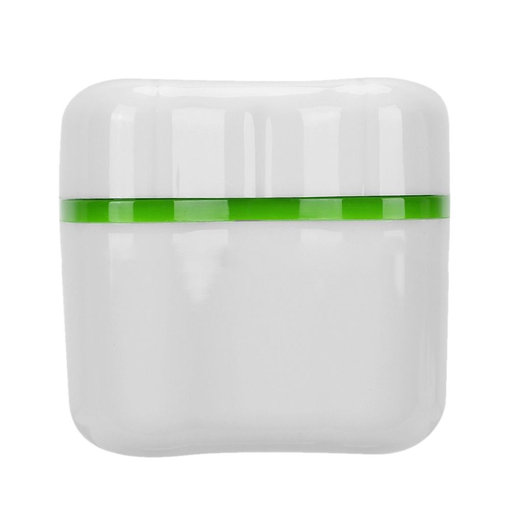 

Многоцветный контейнер для ретейнеров Пластиковая коробка для зубных ретейнеров Коробка для лотка для зубных протезов Женщины Мужчины