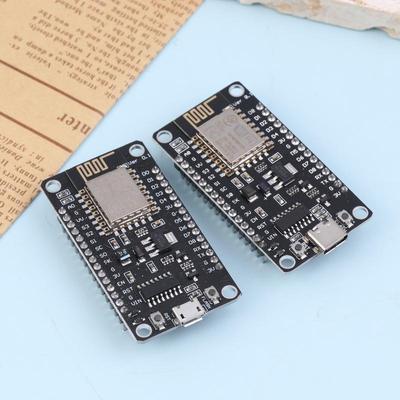 Nodemcu Lua V2.1 Esp8266 Esp-12F Wifi Geliştirme Kartı Mikro Usb- Ch340 Flaş Düğmesi ve Rst Düğmeli Tahta