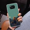 Anime Cat Rain Animal Phnoe Case for Xiaomi Poco X5 X6 X7 Pro X4 Gt F7 Ultra M8 M7 Redmi 15C 15 13C 13 12C 12 Unique Cover Coque