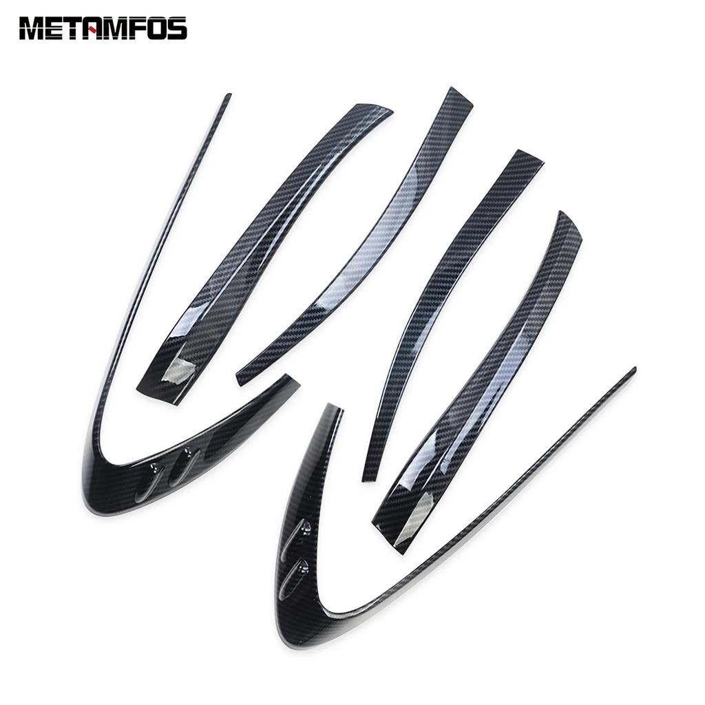 Rear Light Lamp Eyelid Eyebrow For Toyota CHR C-HR 2016-  Chrome Taillight Cover Trim Sticker Accessories Car Styling