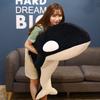 1pc 60-100CM Huge Killer Whale Plush Toys Creative Sleeping Pillow Stuffed Soft Animal Oan Shark Dolls for Kids Boys Gift