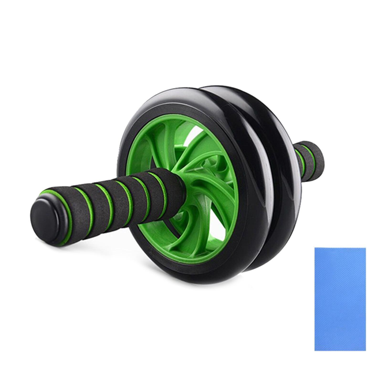 Silent Abdominal Roller Wheel Workout Equipment for Abdominal Core Strength Training 16-inch