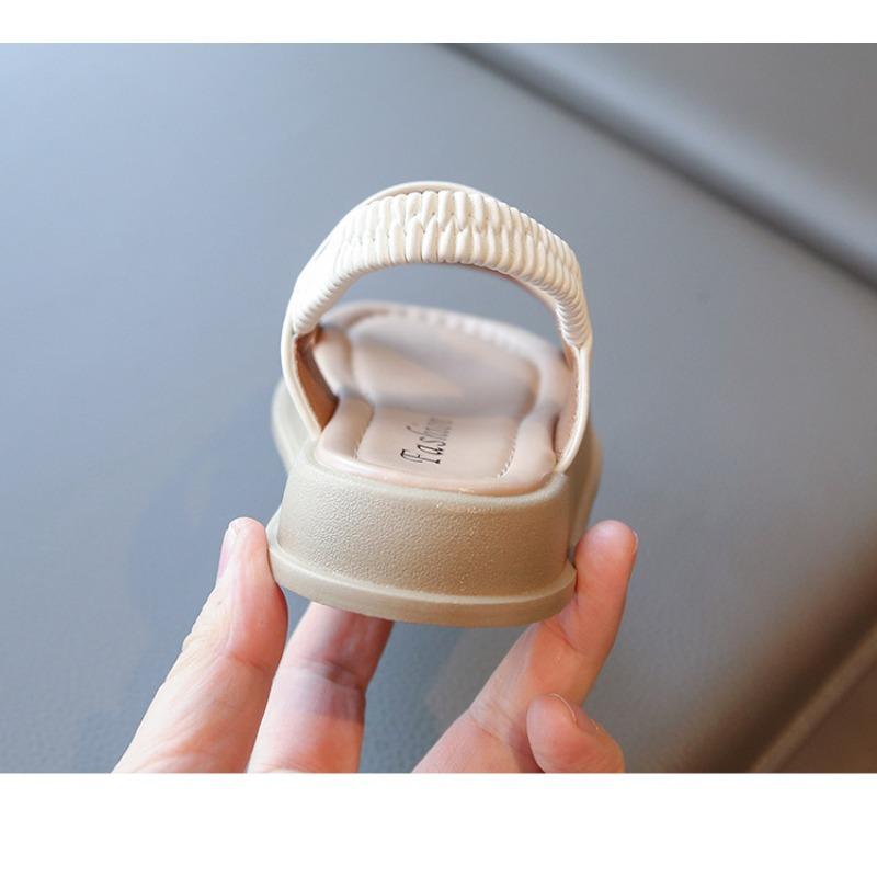 Kids Girls Sandals, Summer New Casual Beach Shoes, Soft Sole Fashion Trendy Anti-slip Toddler Shoes for Baby Girls