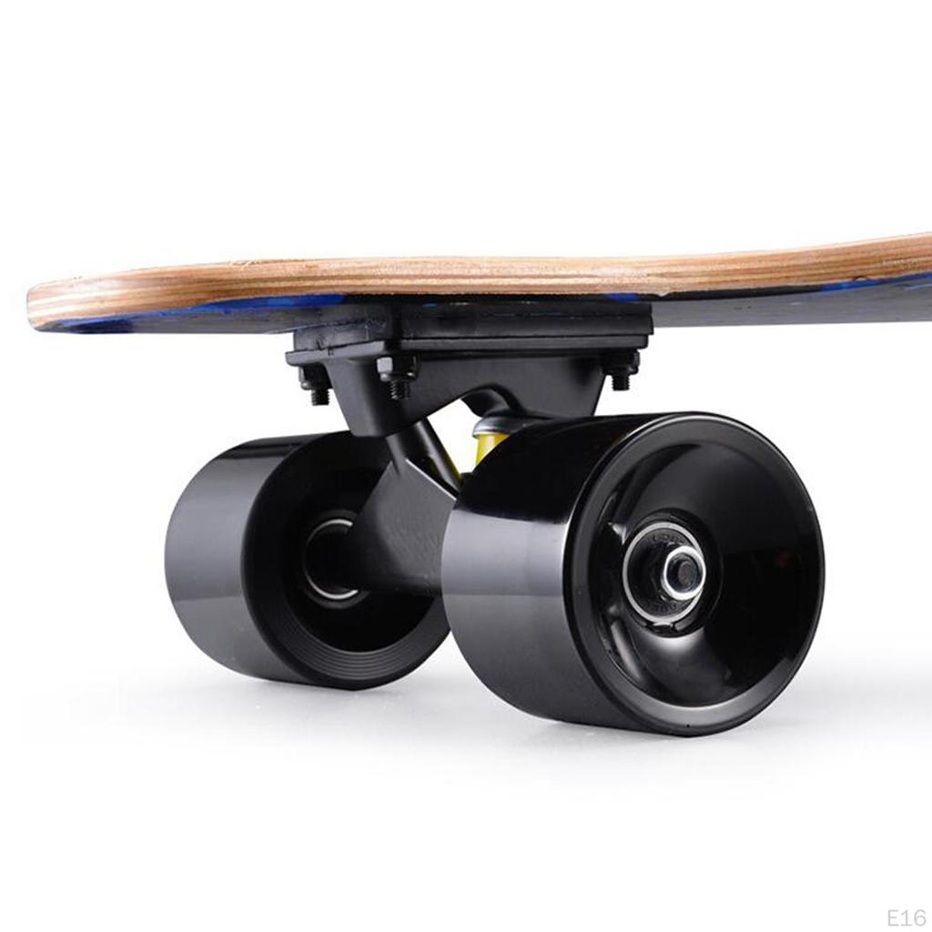 Skateboard Trucks 7'' Bearings Longboard Wheel Roller , Vibration Feet and Noise of the