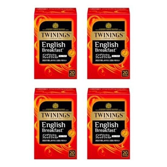 Twinings Tea Bag English Breakfast 20P 4 Packs