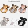 New No-drill Door Catch Floor-mounted Concealed Magnetic Anti-collision Door Catcher Silent Door Top