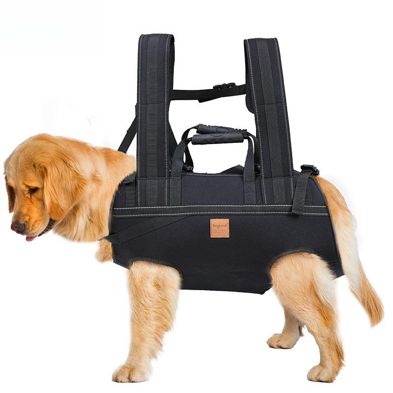 Imbracatura a tracolla per cane a corpo intero, regolabile, imbottita, per cani grandi, anziani, feriti, disabili, visita veterinaria