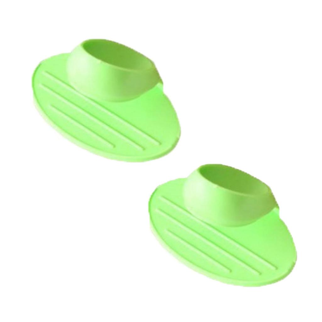 2PCS Silicone Insulated Finger Covers Oven Microwave Insulated Gloves High Temperature Resistant Thickened Insulated Mat Gift