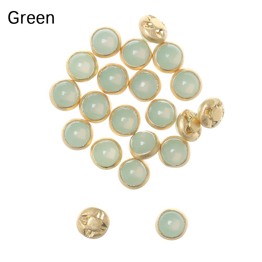 20Pcs 4mm Mini Doll Buttons Ultra-small Pearl Buckle Doll Bags Shoes Craft Buckle DIY 1/6 Doll Clothing Buckles Accessories