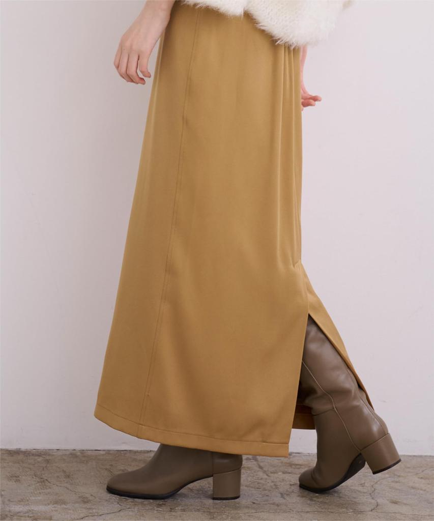 Dein warmer enger Rock BGXN2268 Groß Kamel Fleecegefüttert Damen