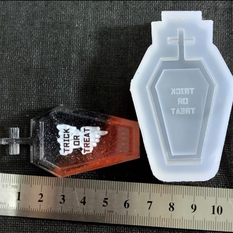 Quicksand Resin Casting Molds,Resin Art Shaker Mold,Crystal Silicone Hollow Mold Epoxy Pendant Mold Cute Keychain Mold