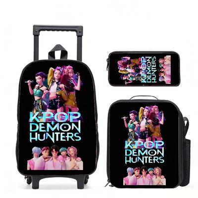 Kpop Witch Hunters Casual Backpack Digital Printing Men'S And Women'S Commuter Backpack Rod Backpack Student Bag