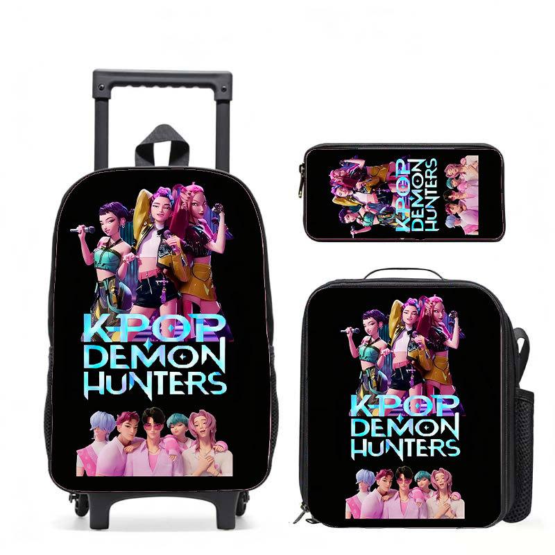Kpop Witch Hunter Girl Group Schoolbag High Definition Printing Casual Crossing Border Lightweight Tie Rod Backpack One Piece Hair