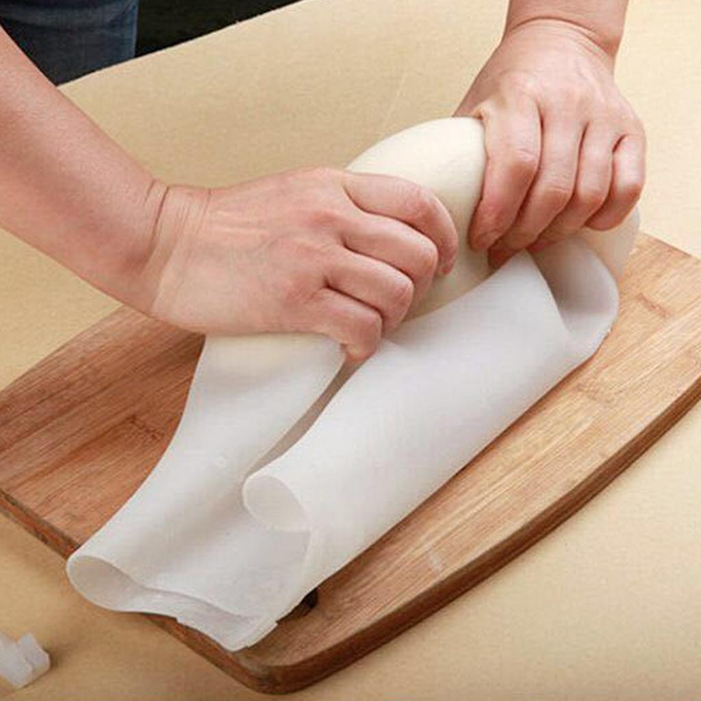 Kneading Dough Bag Thickened Silicone Improve Bread Making Durable Easy to Clean Flour Mixing Bag Large Size