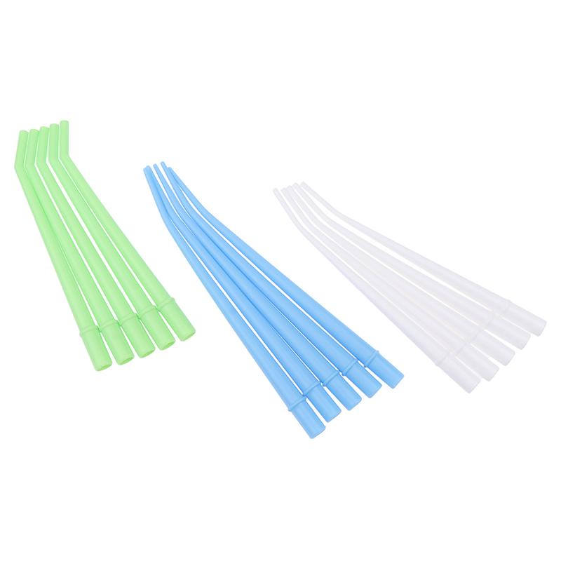25Pcs Disposable Dental Saliva Ejector Surgical Suction Tips Long Slim Type Dentistry Clinic Strong Suction Tube Dentist Tools