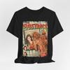 Maglietta del film The Substance Vintage Grafica Horror Estiva Unisex Larga e Traspirante Cotone Maglietta Top