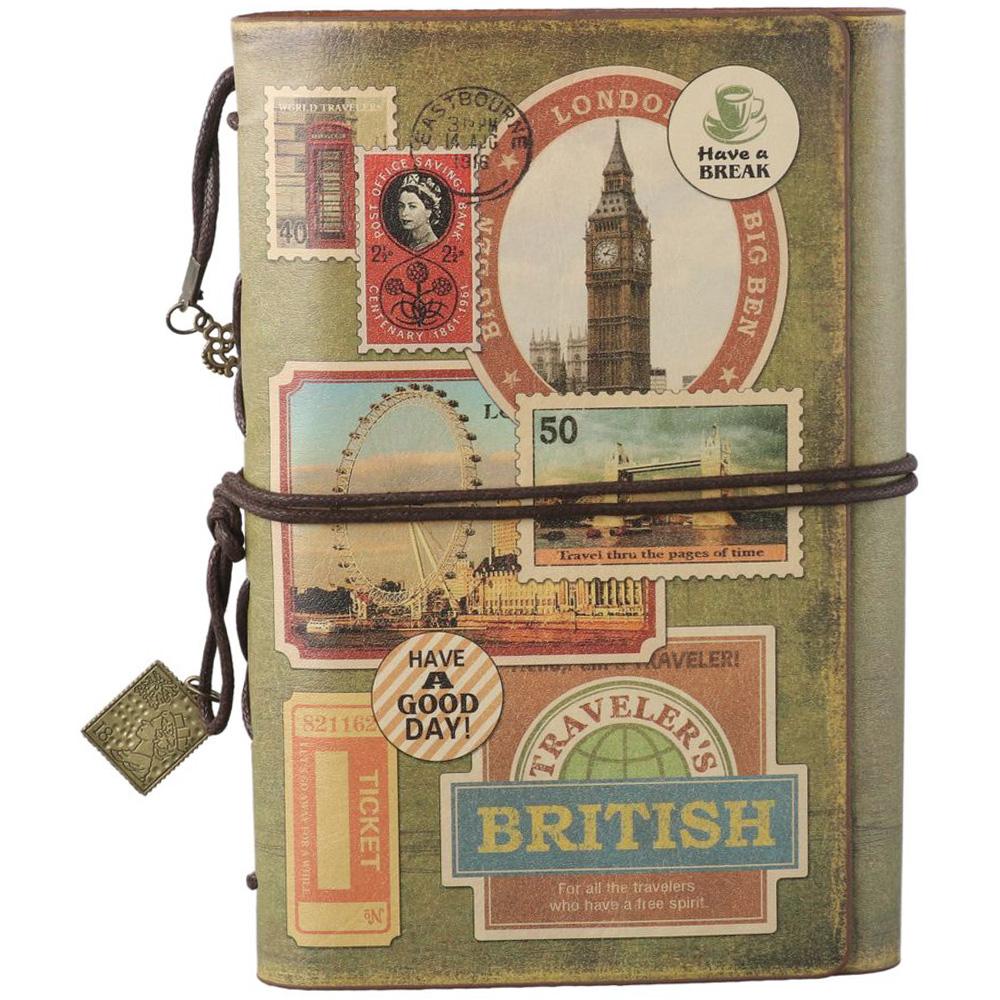 Classic Traveler Notebook Refillable Writing Pads Writing Journal  Gift