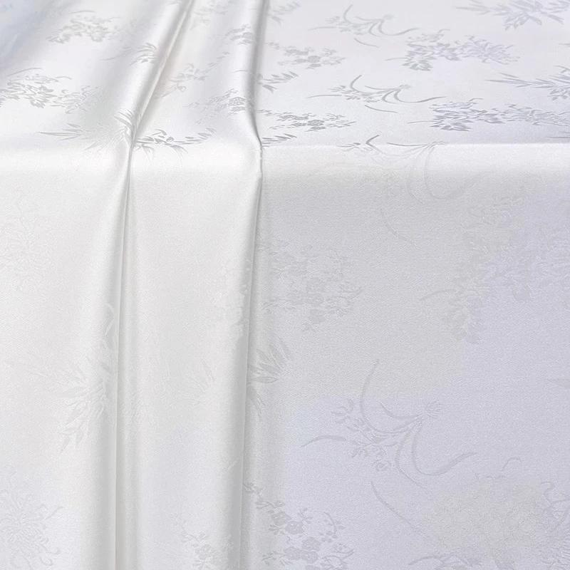 Antikstil Imitation Seide Jacquard Satin Stoff Chinesischer Stil Dunkles Muster Gewebter Brokatstoff DIY Hanfu Cheongsam Kleid