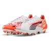 Puma Ultra 5 Ultimate FG Unlimited Pack Unisex Sneakers White Black Glowing-Red 108159-01