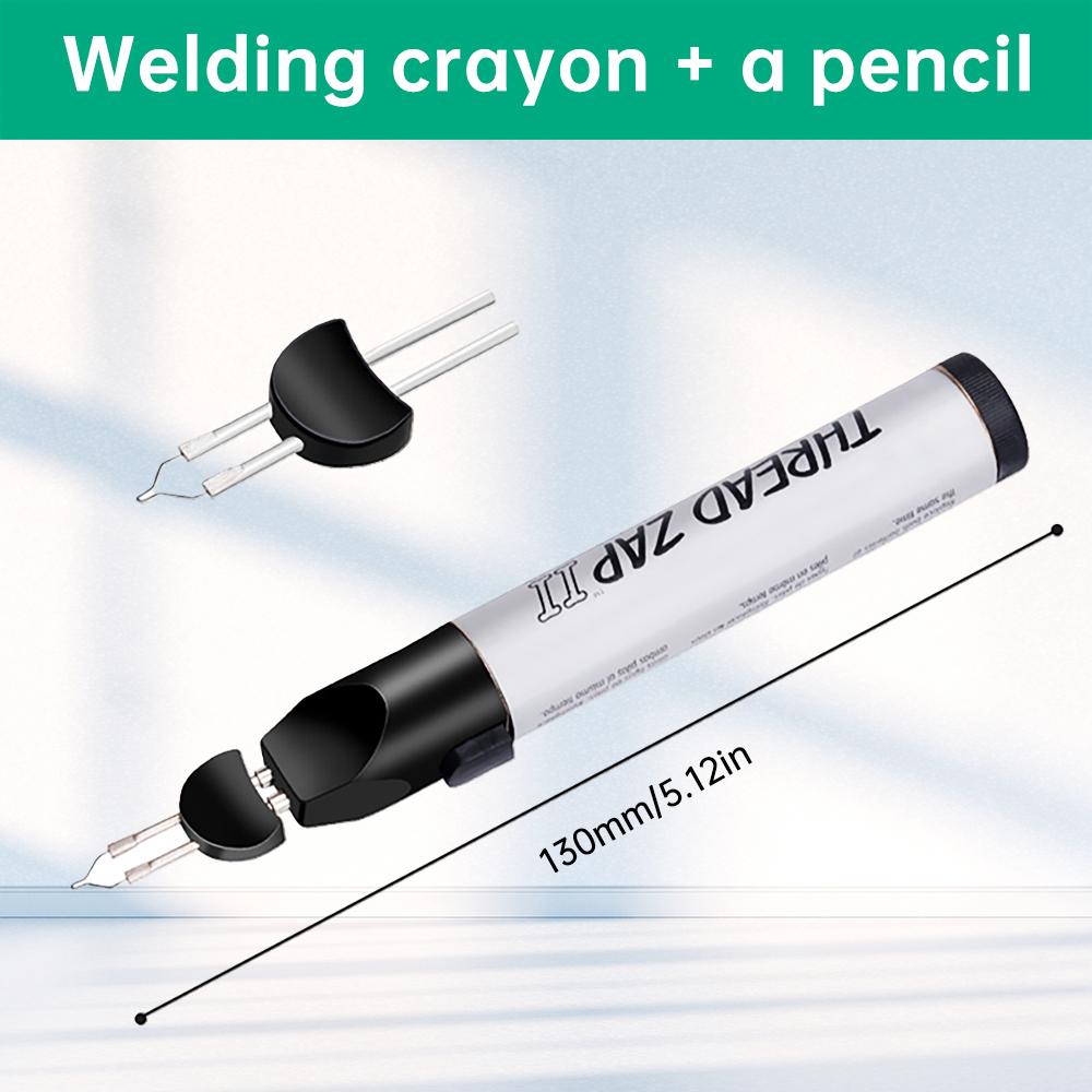 Thread Zap Welding Wax Tail Burning Pen Melting Crayon Stitching Wire Thread Breaking Line Handmade Leather DIY Hand Tool