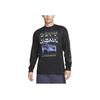 Nike Maglietta casual a maniche lunghe girocollo con stampa ACG Uomo Top Nero FQ3730-010