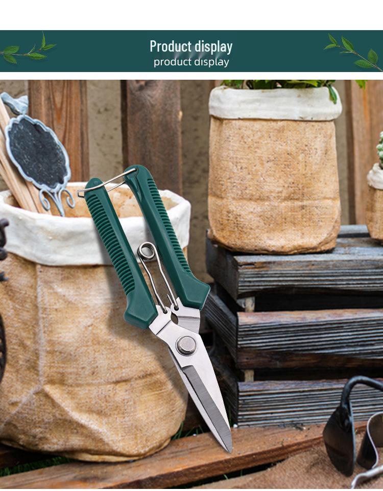 High Branch Pruning Shears and Fruit Picker Gardening Scissors