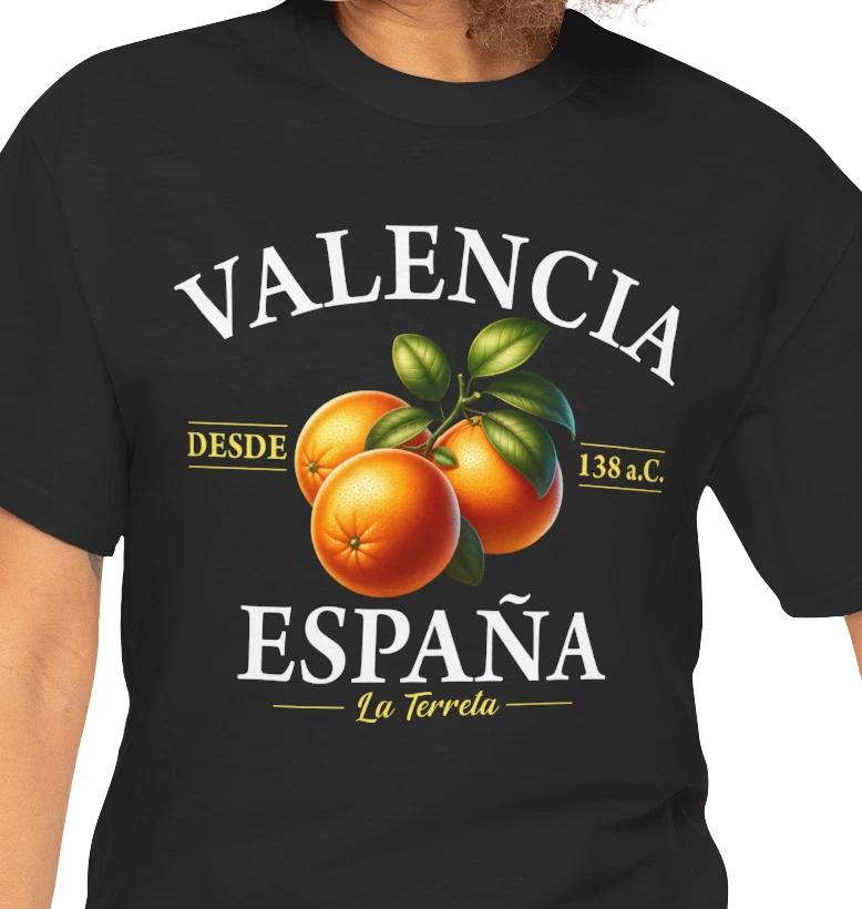 Valencia Spain La Terreta Oranges Since 138 BC T shirt S