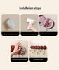 No-Drill Suction Cup Hook: Strong Load-Bearing Adhesive for Bathroom, Bedroom, Kitchen, Door, and Hat Storage.