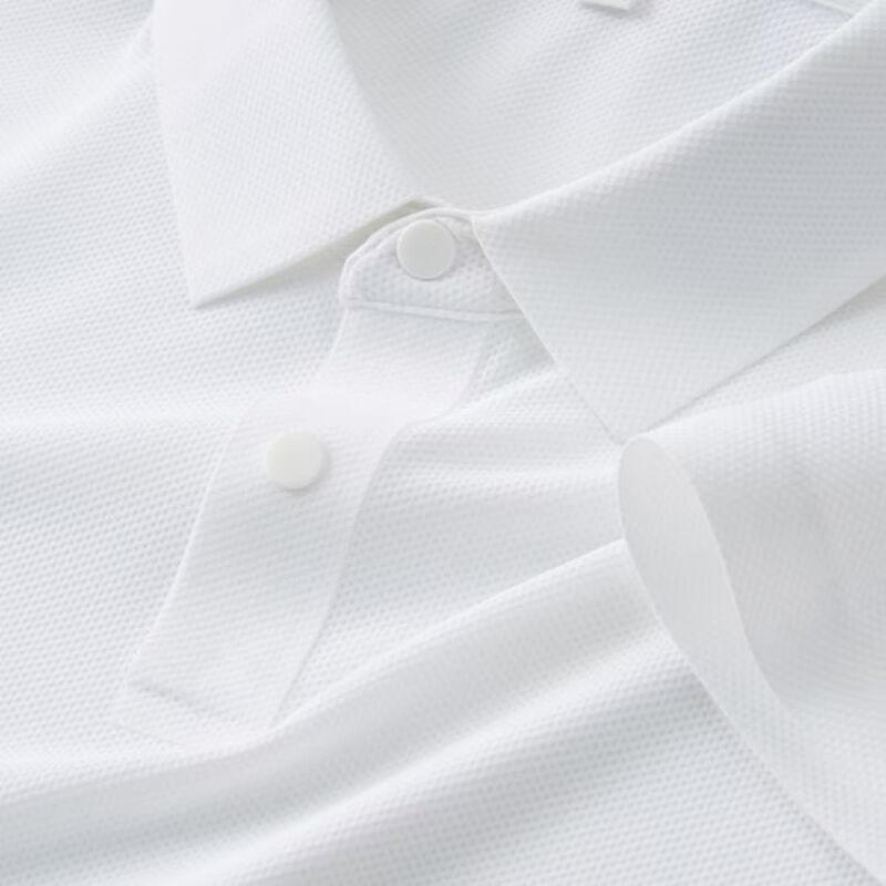 Pierre Cardin Men's Ice Silk Jacquard Business Polo Shirt