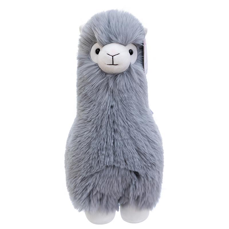 White Alpaca Plush Toy - Cartoon Simulation Doll & Comfort Companion