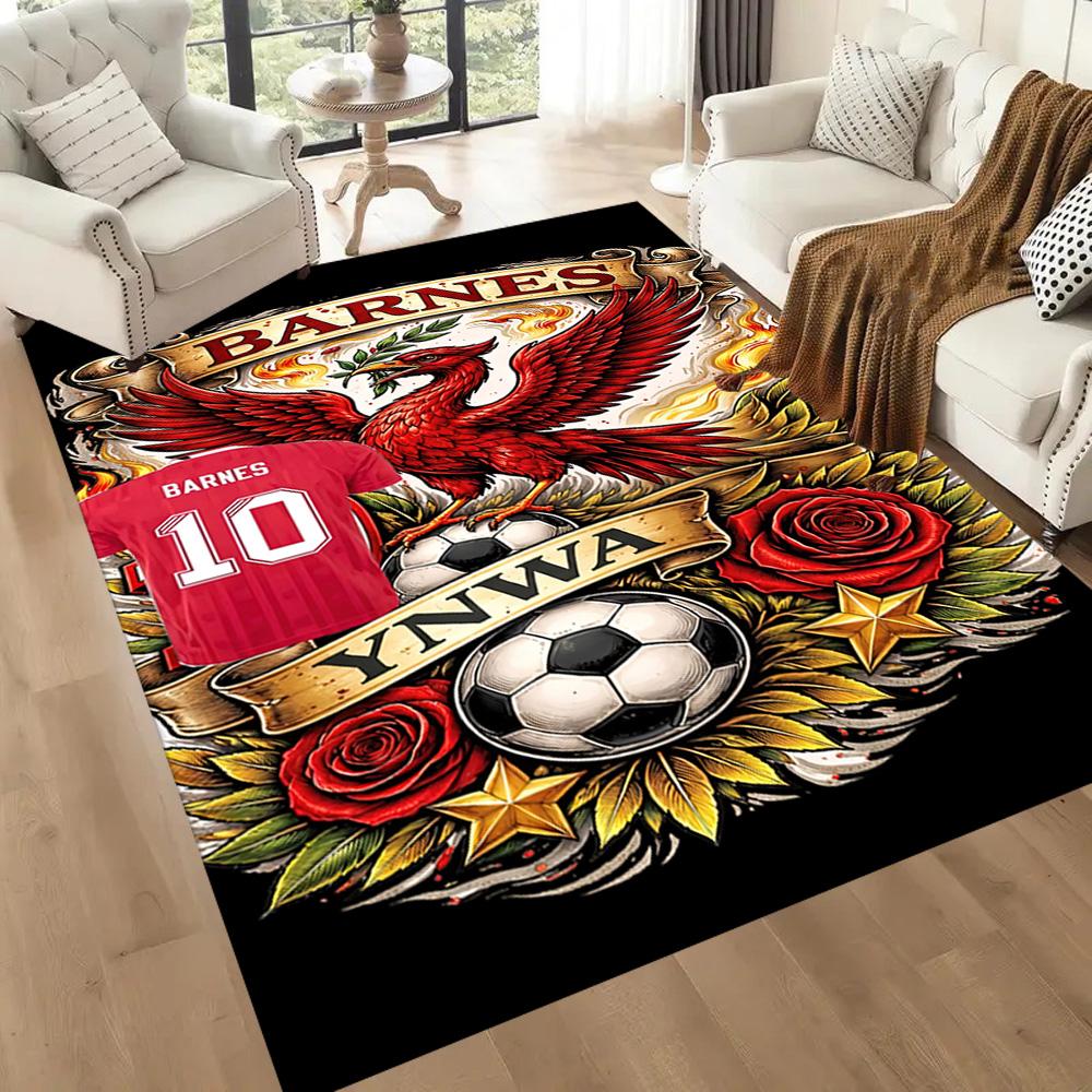 Liverpool Football Club Floor Mat Perfect For Decorate Room Dining Room Outdoor Game Room Antislip Rug Decorate Offices Spiritual Gift