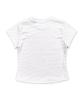 Damiswi Flower Symbol Polka Dot Short Sleeve T-Shirt_White