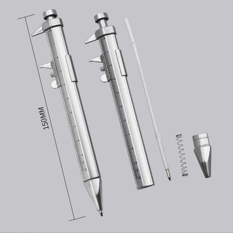 Multifunction Caliper pen Ball-Point 0.5mm ballpoint pen Gel Ink Vernier Caliper Roller Ball Creativity Stationery