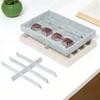 Sunglasses Organizer Tray 8 Grid Velvet Glasses Holder Storage Box Stackable Men Women Eyewear Watches Jewelry Display Case