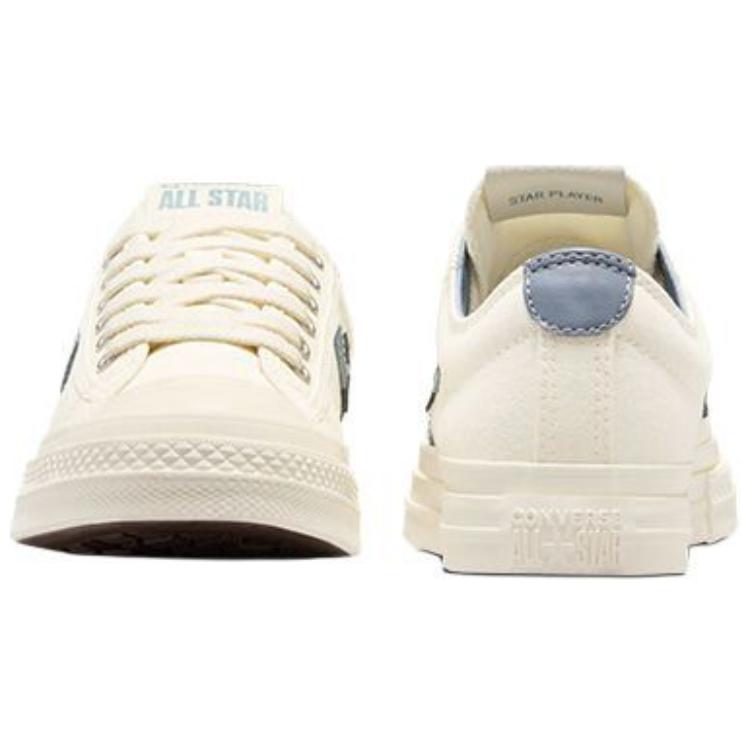 Converse Star Player 76 Low Egret Wet Stone Unisex Sneakers Krem A12592C