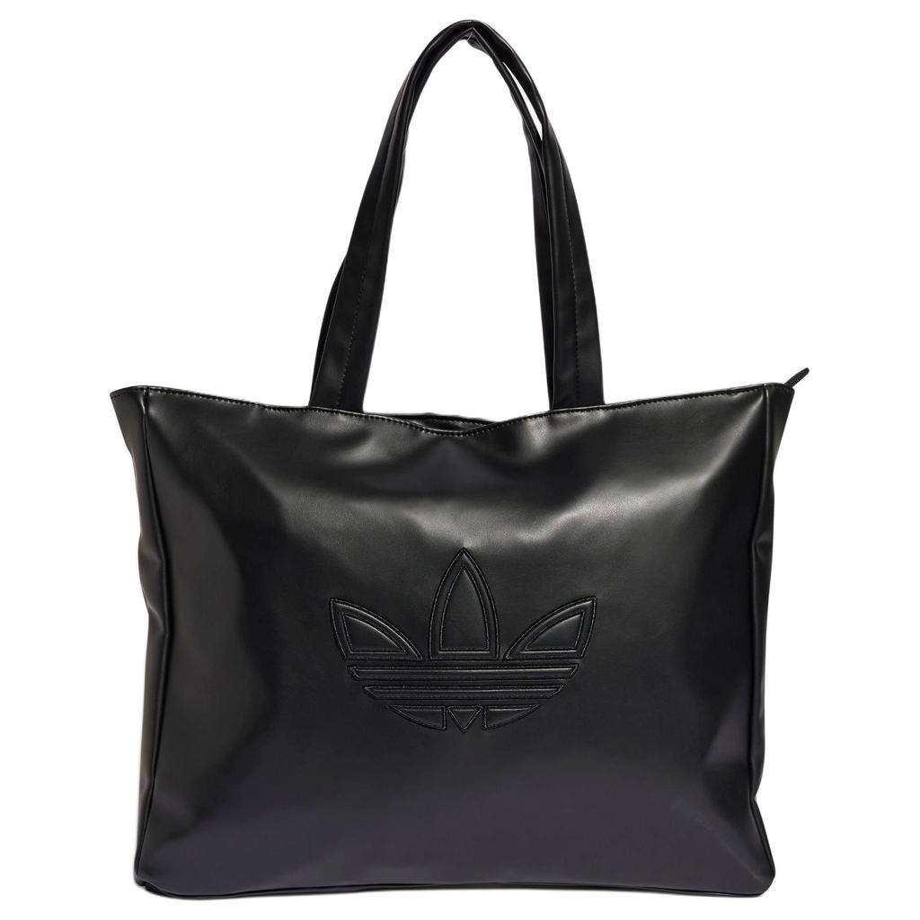 New Adidas Originals Recycled Polyester Tote Bag, Shopping Bag, Handbag Regular Unisex Black IY4058