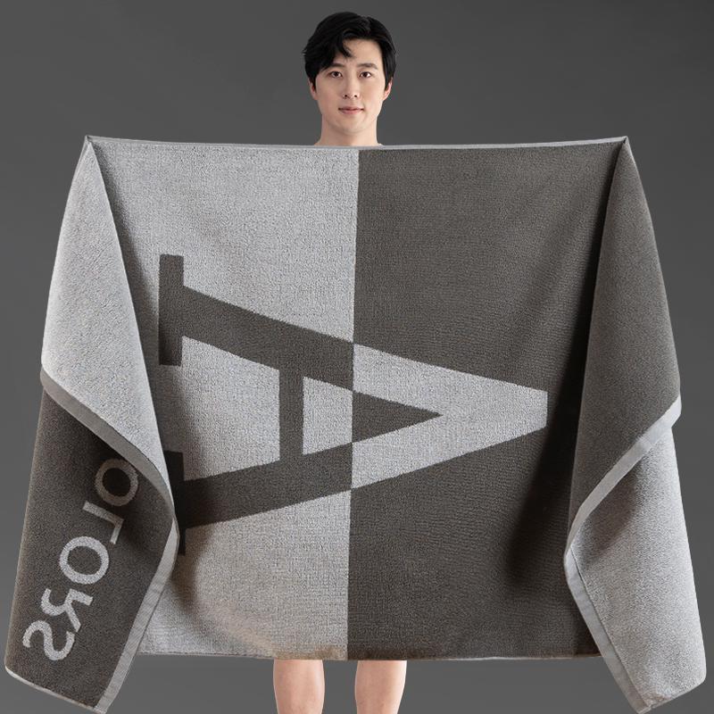 Extra Large Pure Cotton Quick-Dry Bath Towel - Mother & Baby Safe, Water-Absorbent for Home, Beach, Men & Women