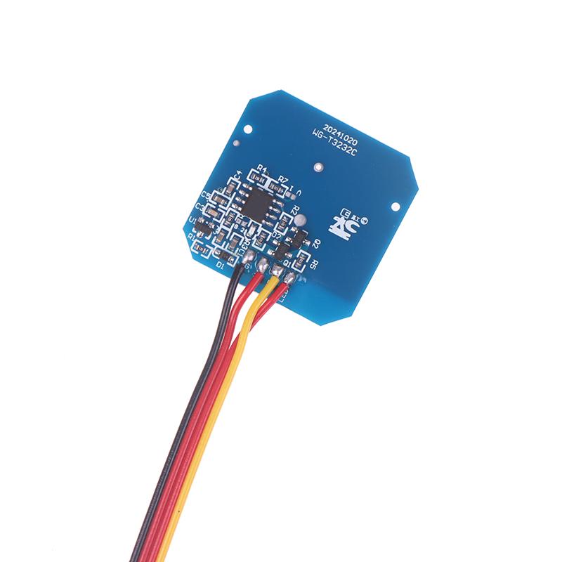 Einstellbarer Berührungsschalter 5-24V 3A - Holz/Glas/Acryl Durchdringung, Handgestensensor für smarte Schrank-/Büro-LED-Beleuchtung