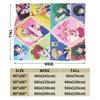 S-Sailor M-Moon Anime Blanket  Camping Flannel Bedding Throws For Living Room Warm Soft Design Quality Bedspread Gift