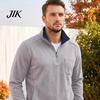 Activewear Men Quarter Zipper Pullover Sweatshirt, Mock Neck Long Sleeve Casual Lightweight Athletic Tops Shirt, Loose Fit Fall Winter for Workout