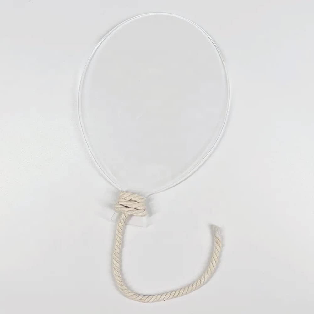 Hello World Balloon Acrylic Baby Monthly Cards,DIY 3PCS Milestone Balloon Blanks for Birth Announcement Gift Plaque, Maternity Fresh 48 Hospital Sign