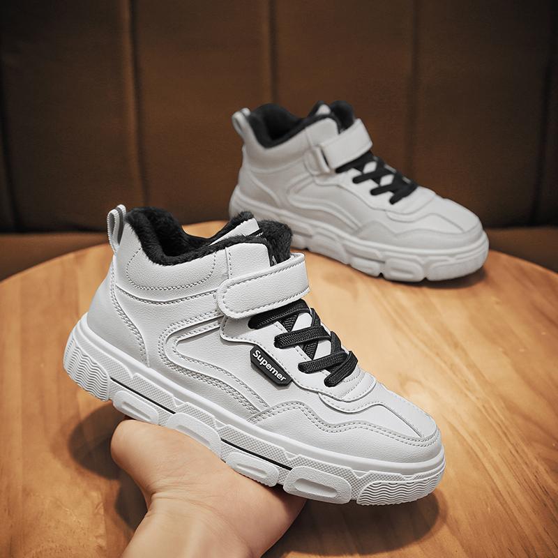 2021 Nuevas Zapatillas Deportivas Casuales para Niños Medias y Altas  Zapatillas Fleecesports comprar a buen precio — entrega gratuita, reseñas  reales con fotos — Joom