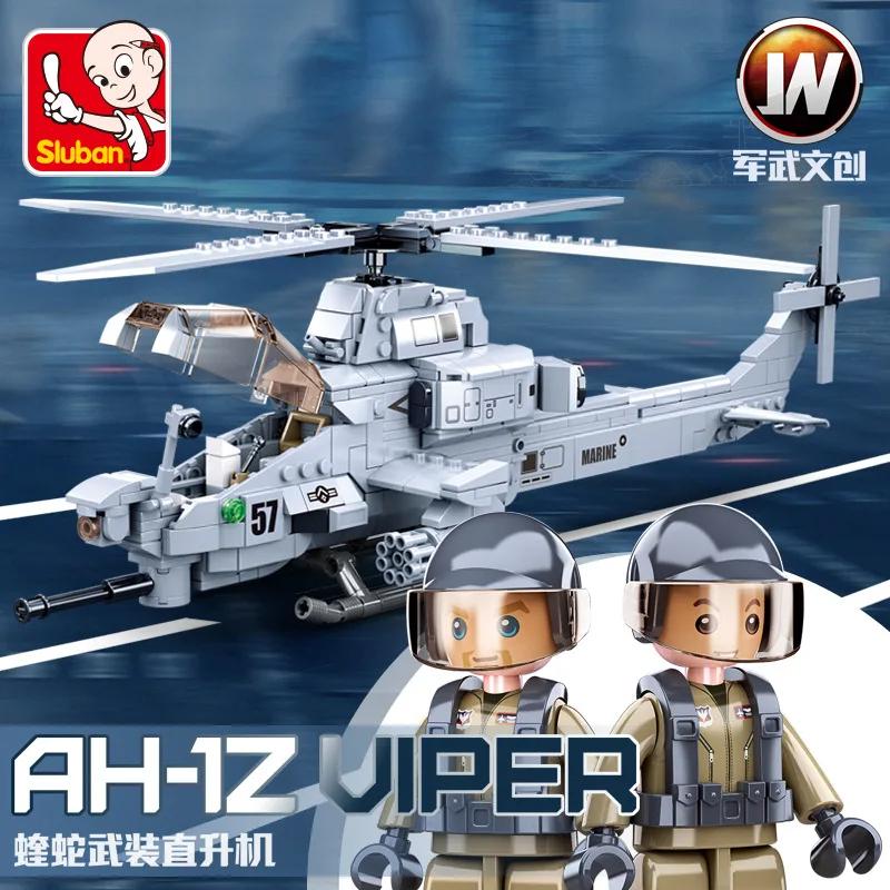 Military Series Construction Blocks F/A-18E Super Fighter Armed Helicopter Aircraft Plane War Weapon Model Bricks Playthings Designed For Children