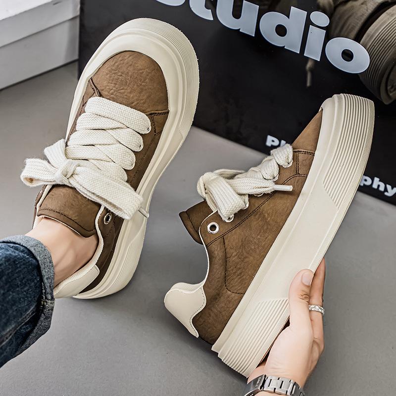 Board shoes new comfortable platform casual shoes youth soft-soled white board shoes