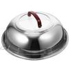 Pot Lid Stainless Steel Kitchen Supplies Metal Lid for Cooking Anti-Scald