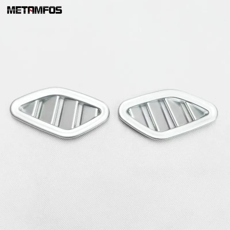 Front Upper Air Condition Vent Outlet Cover Trim For MG Zs SUV 2017-    Carbon Fiber Accessories Car Styling